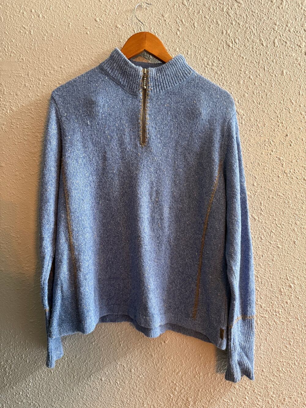 Woolrich Wool Blend Quarter Zip Sweater - Gently Used Size L